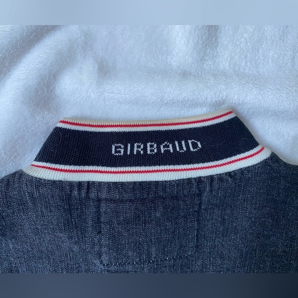 Vintage 80s 90s Marithe Francois Girbaud Dark Wash Zip Up Jean Jacket - Picture 4 of 10